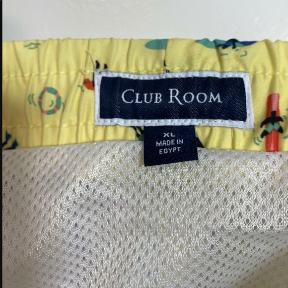 CLUB ROOM Swimwear Surfing Men Swim Trunks Shorts - Picture 4 of 5